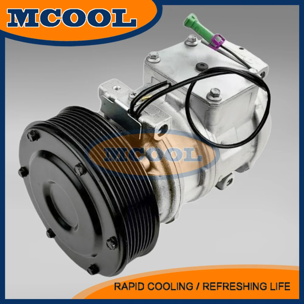 

Air Conditioning AC Compressor For JOHN DEERE AT172975 4472004930 447200-4930 447200-4930 447200-4932 447200-5031 8PK