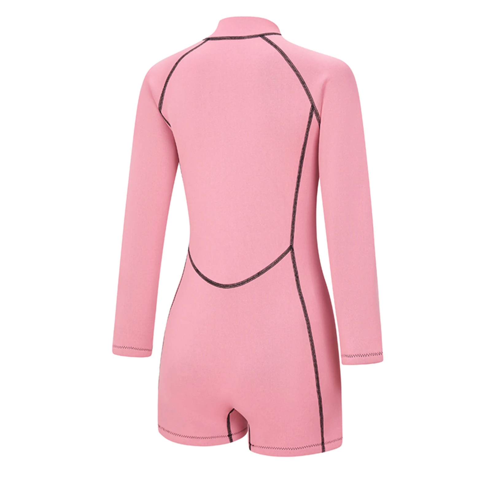 إمرأة 2.5 مللي متر النيوبرين قطعة واحدة ملابس السباحة طفح الحرس ملابس السباحة سستة الجبهة بذلة السباحة تصفح الغوص