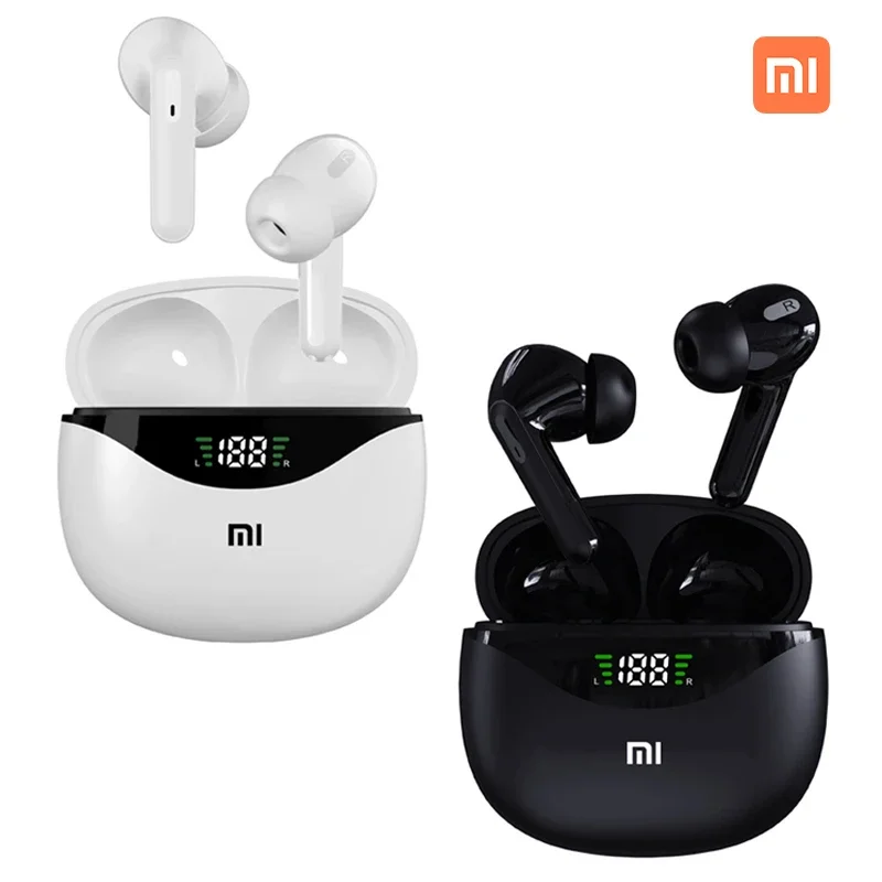 Xiaomi Wireless Earphones Low Latency Bluetooth Headphone 9D Stereo Sport Waterproof Earbuds With Mic LED Display