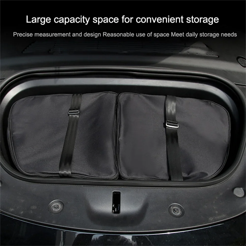 Für Tesla Model Y L 2026 Vorderer Kofferraum Kühler-Organizer Box ModelY Juniper Frunk Isolierkühler Aufbewahrungstasche für Outdoor-Reisen – Detail 2