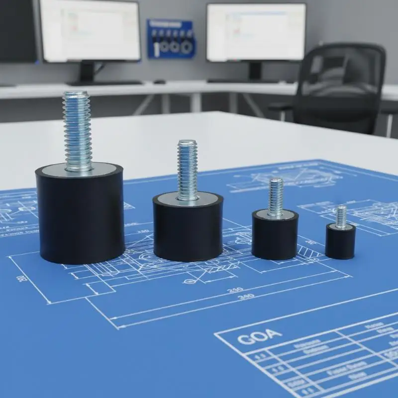 M3-M8 Rubber Shock …