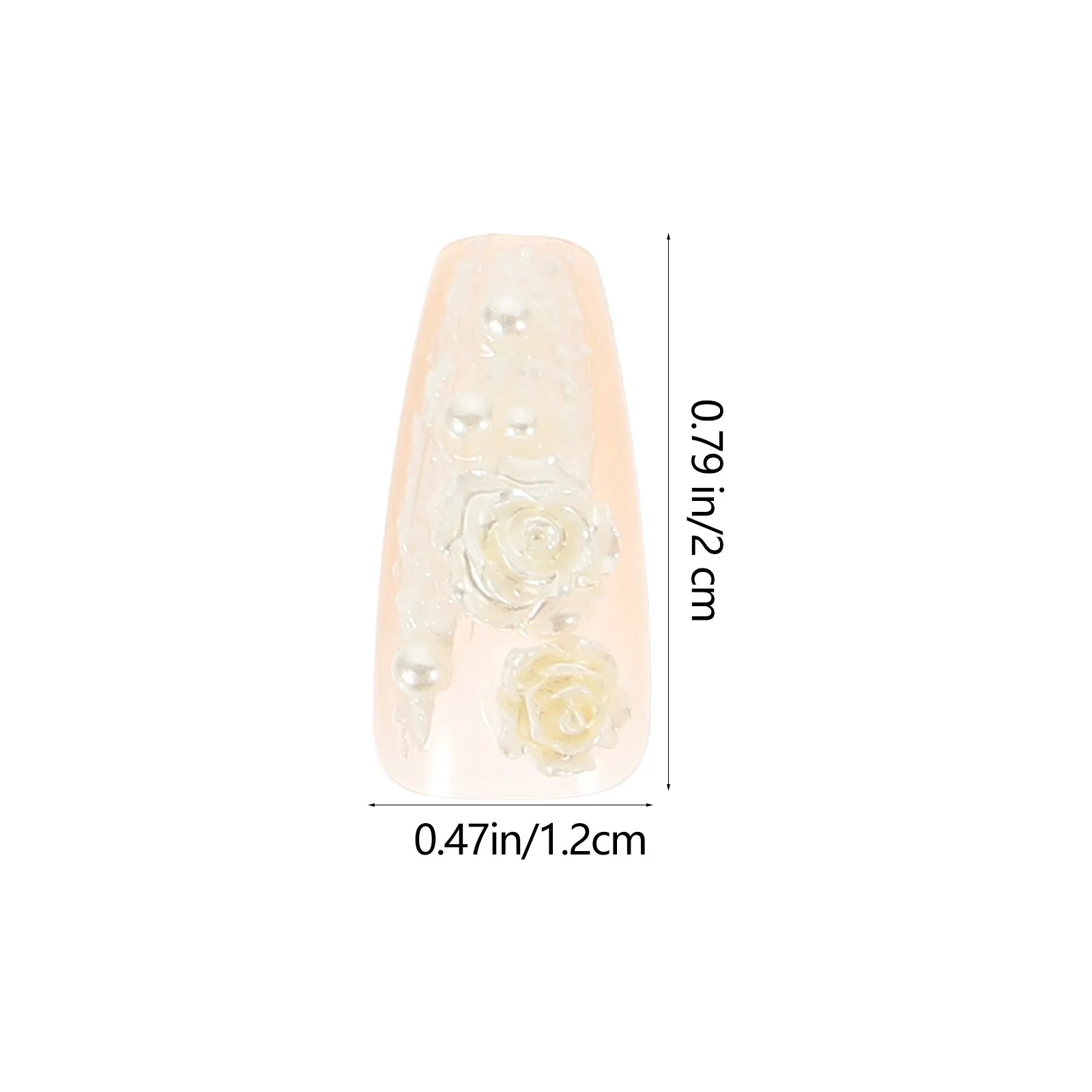 24 piezas de calcomanías para decoración de uñas nupcial, pegatinas para uñas postizas, diseño creativo para vacaciones, fiesta de cumpleaños, pegatinas para uñas para mujeres