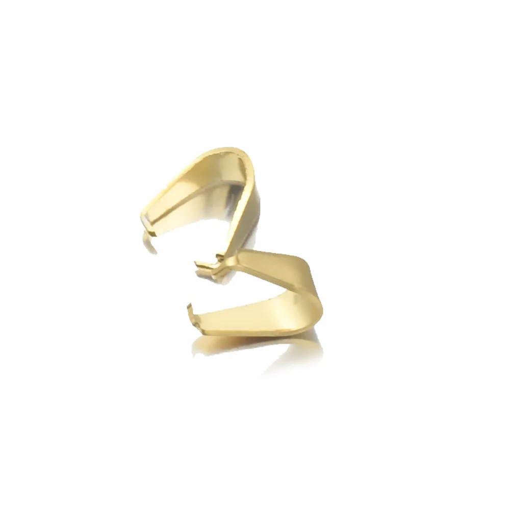 50 stücke Überzogene Gold Edelstahl Haken Kautionen Charme Melone Samen Schnalle Anhänger DIY Halskette Armband Connectors Schmuck Finden