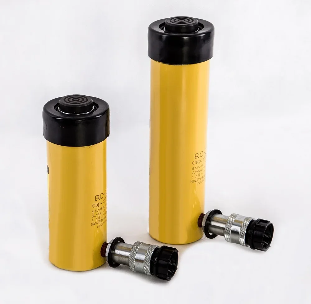 

Excellent quality RC-2510 Capacity 25T Stroke 261mm hydraulic cylinder bottle jacks lift same quality enerpac