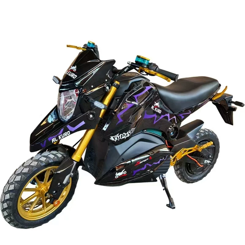 

High power 72v adult electric motorcycle long life intelligence