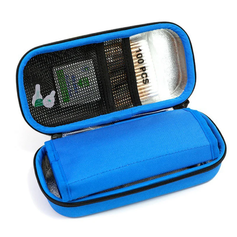 Insulin Pen Medical Cooler Bag Drugs Diabetic Insulin Case Cooling Storage Protector Pill Box Termica Aluminum Foil Ice Bag