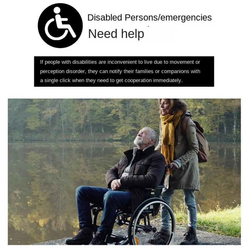 Buscapersonas con botón de llamada, timbres de puerta inalámbricos, buscapersonas inalámbrico de 5 velocidades, 300M para personas mayores, pacientes, discapacitados, mujeres embarazadas, enchufe europeo duradero