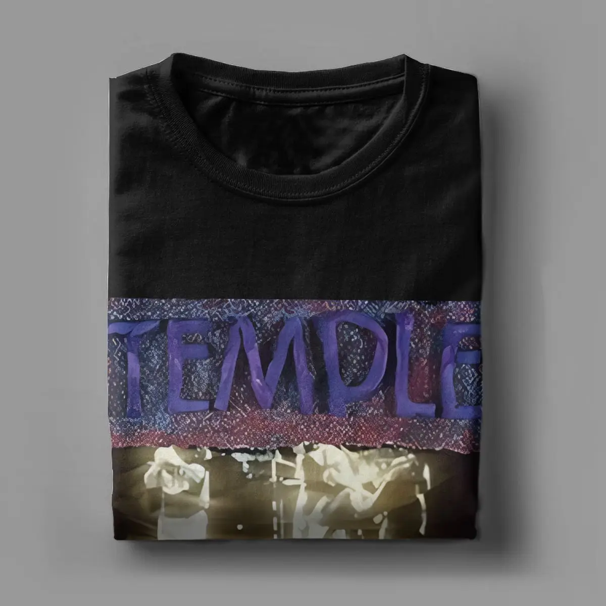 TEMPLE OF THE DOG Rock Band Outfits T-Shirts Men Women Funny Pure Cotton Graphic Printed Clothing