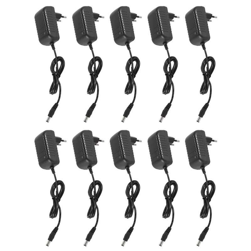 

【Last-Chance!】10X AC 100-240V A DC 9V 2A Adapter Converter Power Supply Charger (EU Plug)