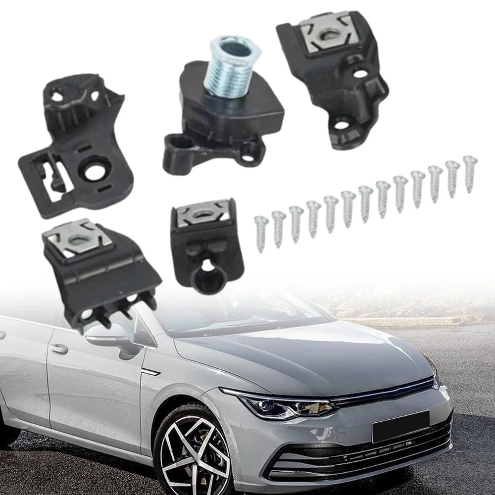 

Front Bumper Headlight Bracket HeadLamp Repair Kit For Volkswagen Golf 8 2021 2022 2023 2024 Car Accessories 5H0998225 5H0998226