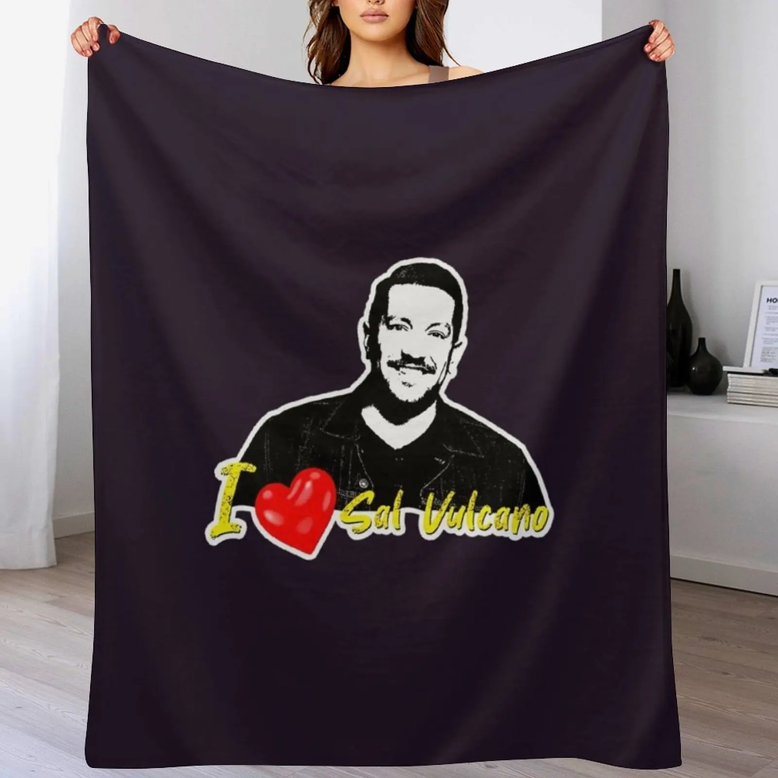 Sal Vulcano Throw Blanket