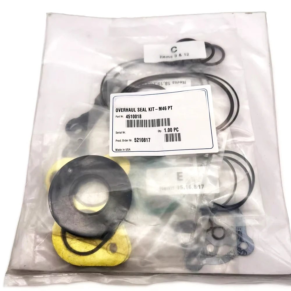 Hydraulic Pump Repair Kits Seal Kits for Sauer M46 Piston Motor Pump Repairing Gaskets