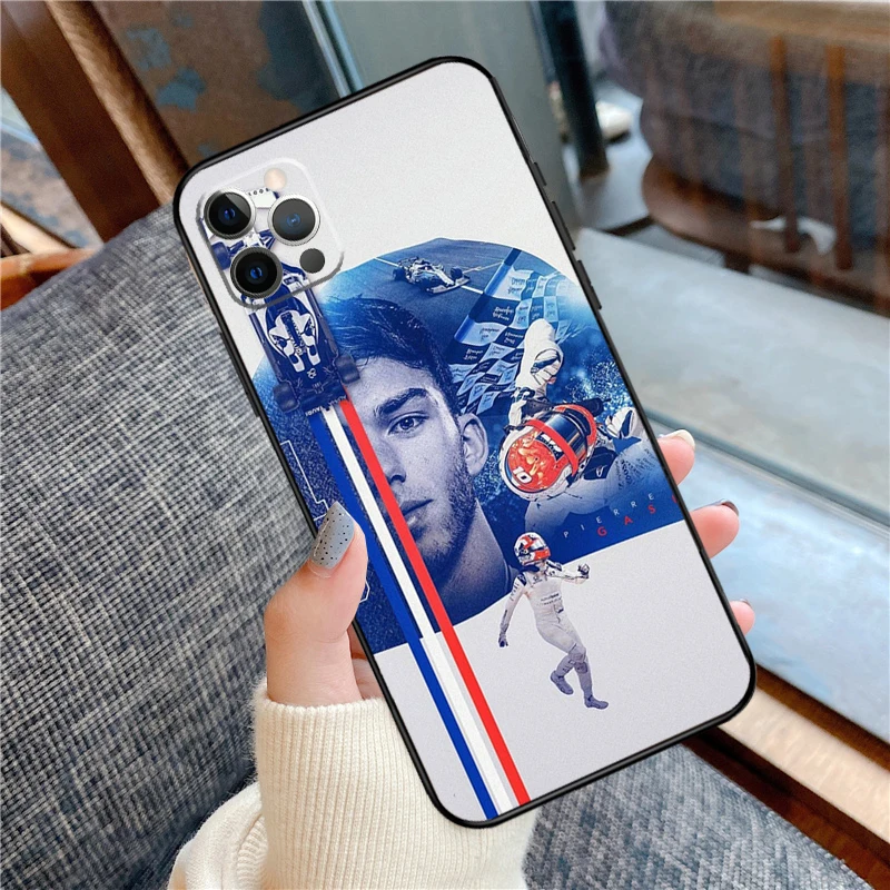 Pierre Gasly 10 Phone Case For iPhone 14 15 16 Pro Max 11 12 13 Pro X XR XS Max 14 Plus Soft Cover