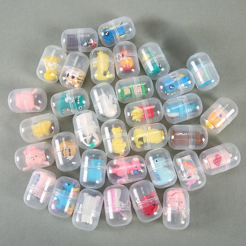 10pc 32mm Child Mini Claw Machine Toys Accessory Ball Automatic Operated Play Game Doll Machines Prizes Gifts Twisted Egg Balls