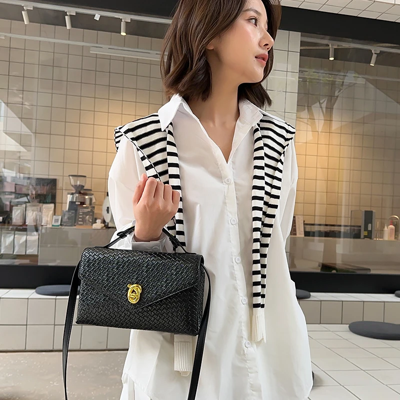 

Элегантная уникальная трехсторонняя сумка, легкая текстура с низким клавишами, универсальная для поездок на работу, свиданий, как сумка через плечо