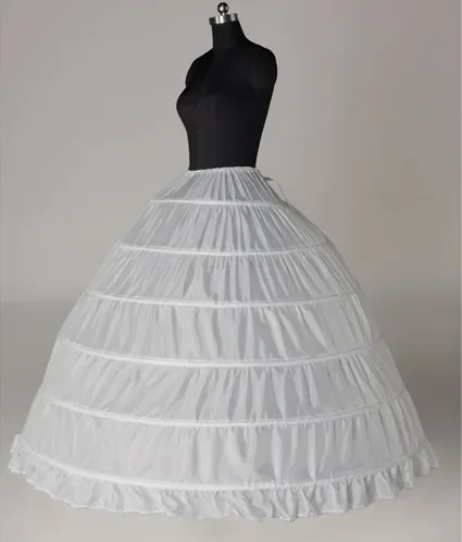 

New Collection Super Large 6 Layers Wheelrim + Gauze Bridal Petticoat /Wedding Bustle/Quinceanera Dress Underskirt