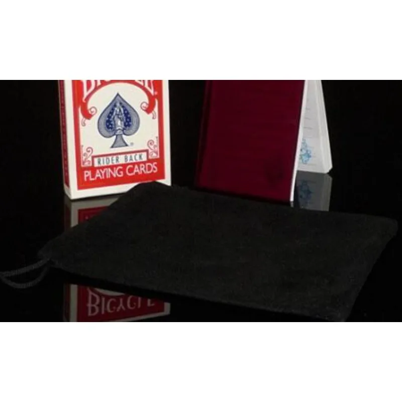 

Mental Pad (Red Card Deck+Refills) Mentalism Magic Tricks Illusions Fun Close up Magic Prediction Chosen Card Gimmick Magician