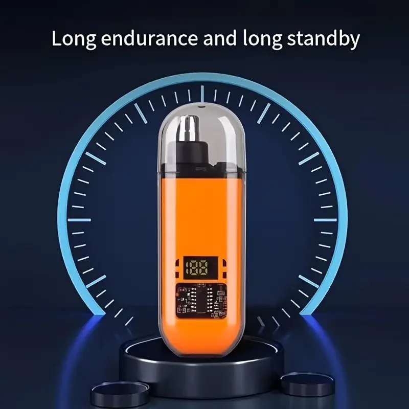 Electric Nose Hair Trimmer Clipper Mini Portable Beard Trimmer for Man USB Rechargeable Trimmer for Ear And Nose Haircut Machine