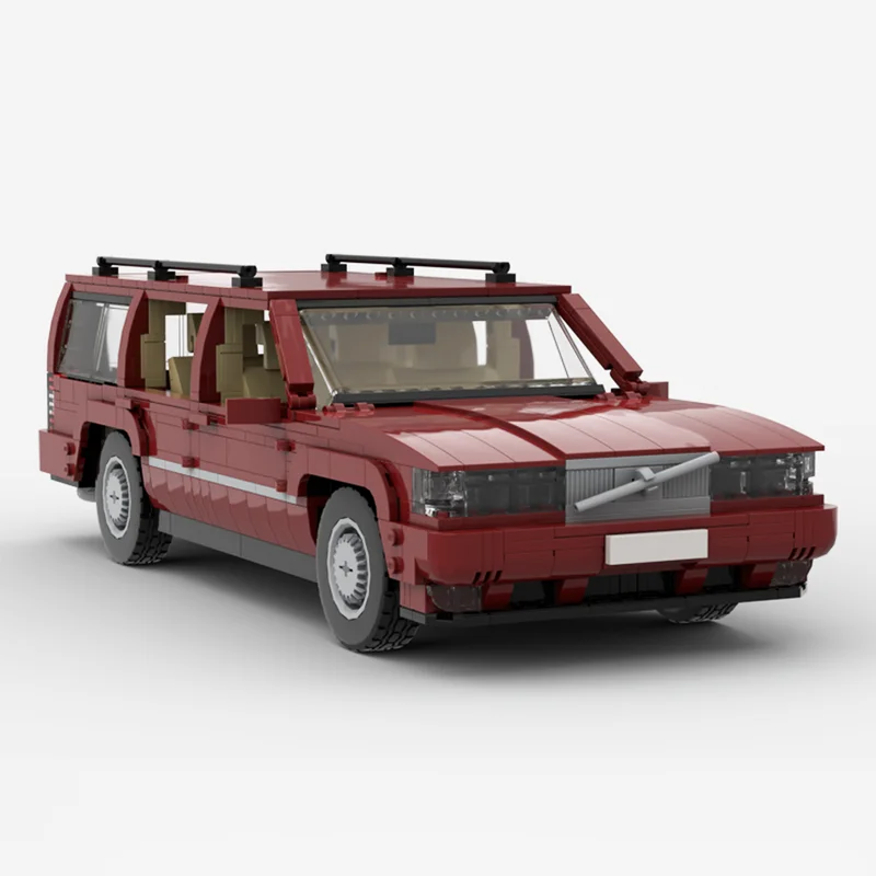 moc classic brand station wagon collection series building blocks creative assembly building blocks toys  Christmas gift1730pcs