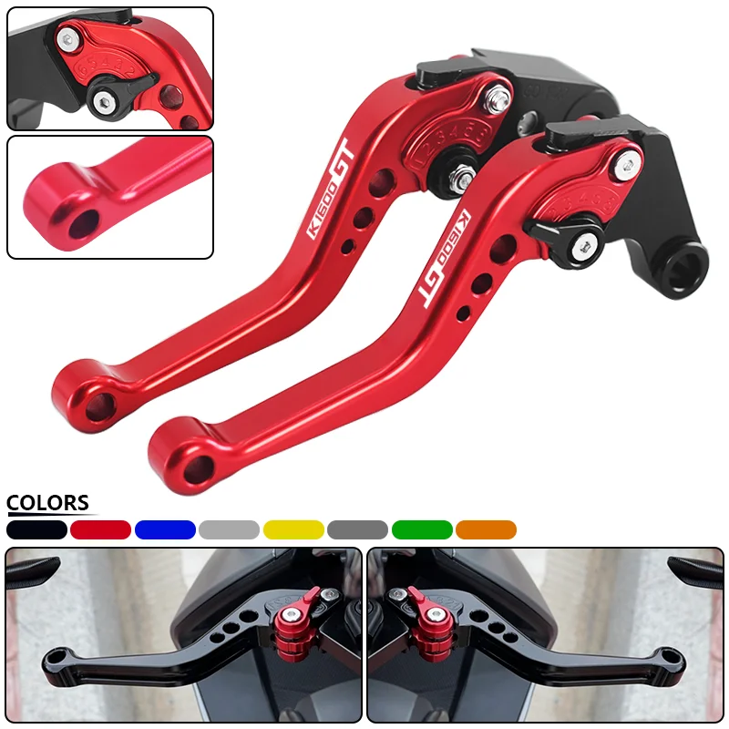 Motorcycle Short Brake Clutch Lever Adjustable CNC Brake Clutch For K1600GTL K1600GT K 1600GT K 1600GTL 2011-2016 2015