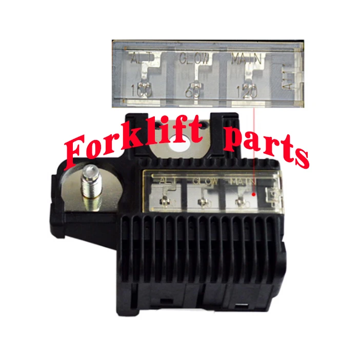 Forklift Parts FUSE BOX used for 8FD10-30,FDZN35-45,7FDA50,5FD50-80,5FG50-70 with 57630-26600-71