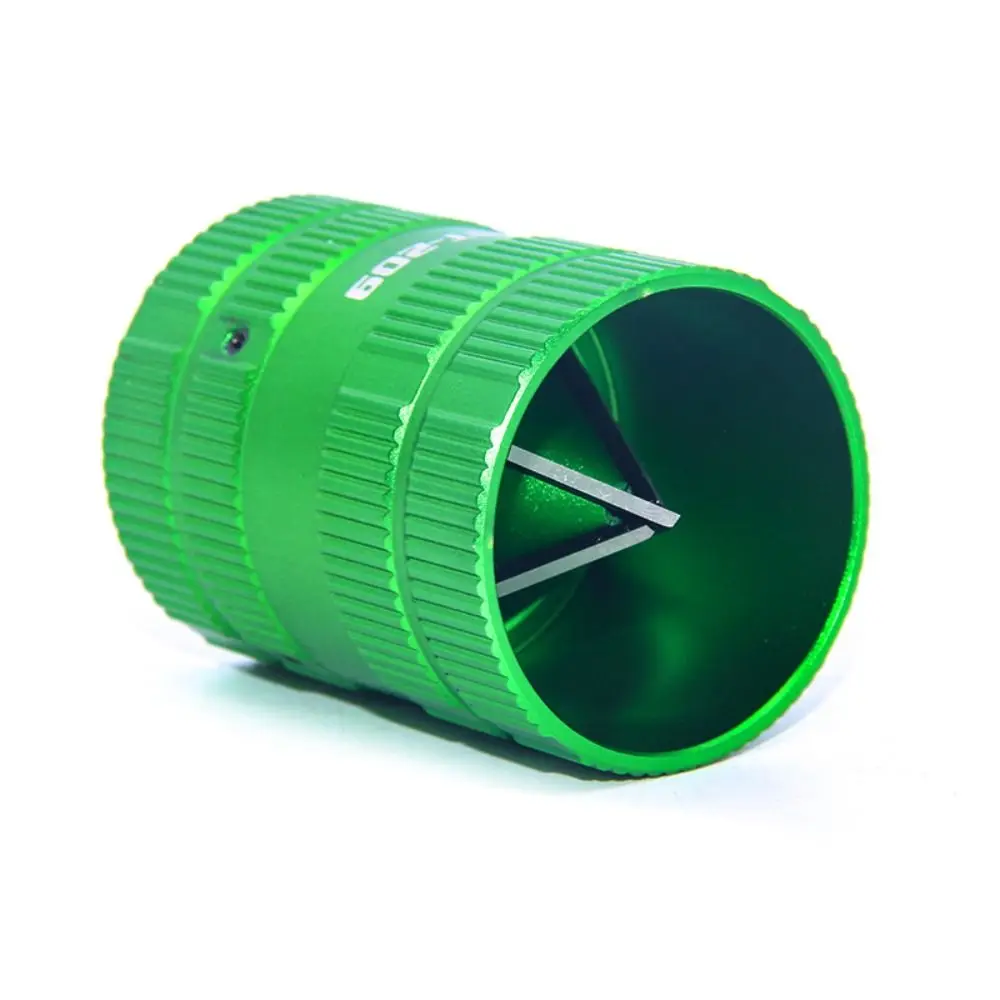 Simple Operation Deburring Pipe Reamer Tool Secure Aluminum Alloy Pipe Cleaner Durable Non-slip Deburring Tool Pipe and Tubing