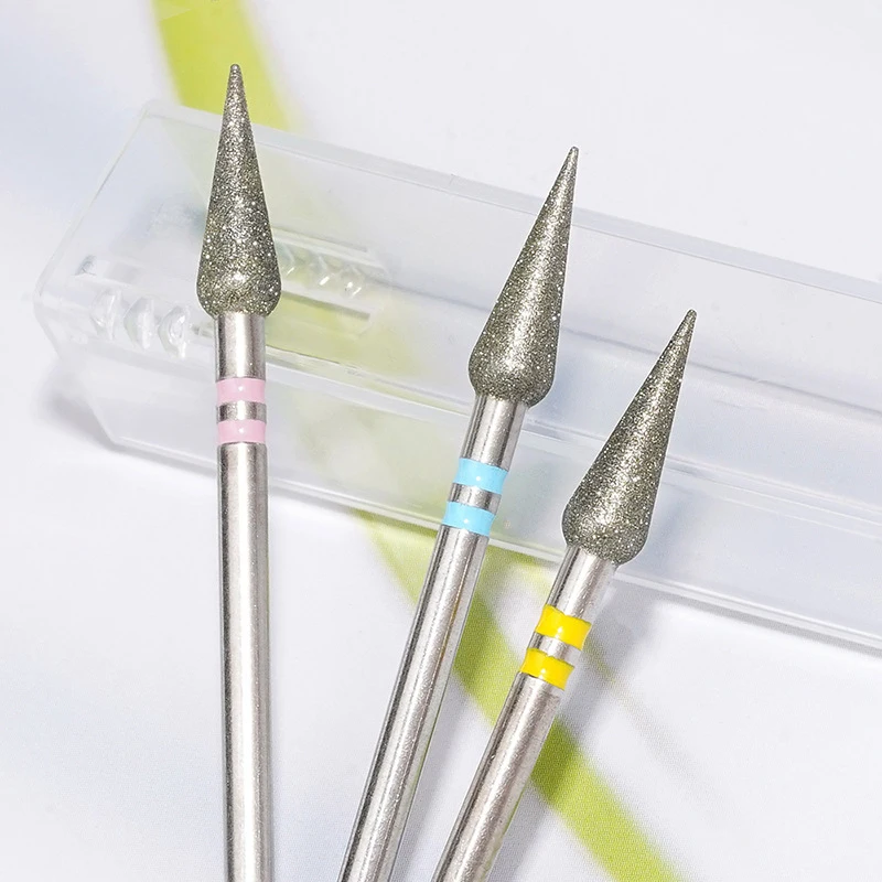 Profesjonalny frez stożkowy do usuwania skórek, frez karbidowy do usuwania żelu, trwałe narzędzia do manicure dla stylistów paznokci.