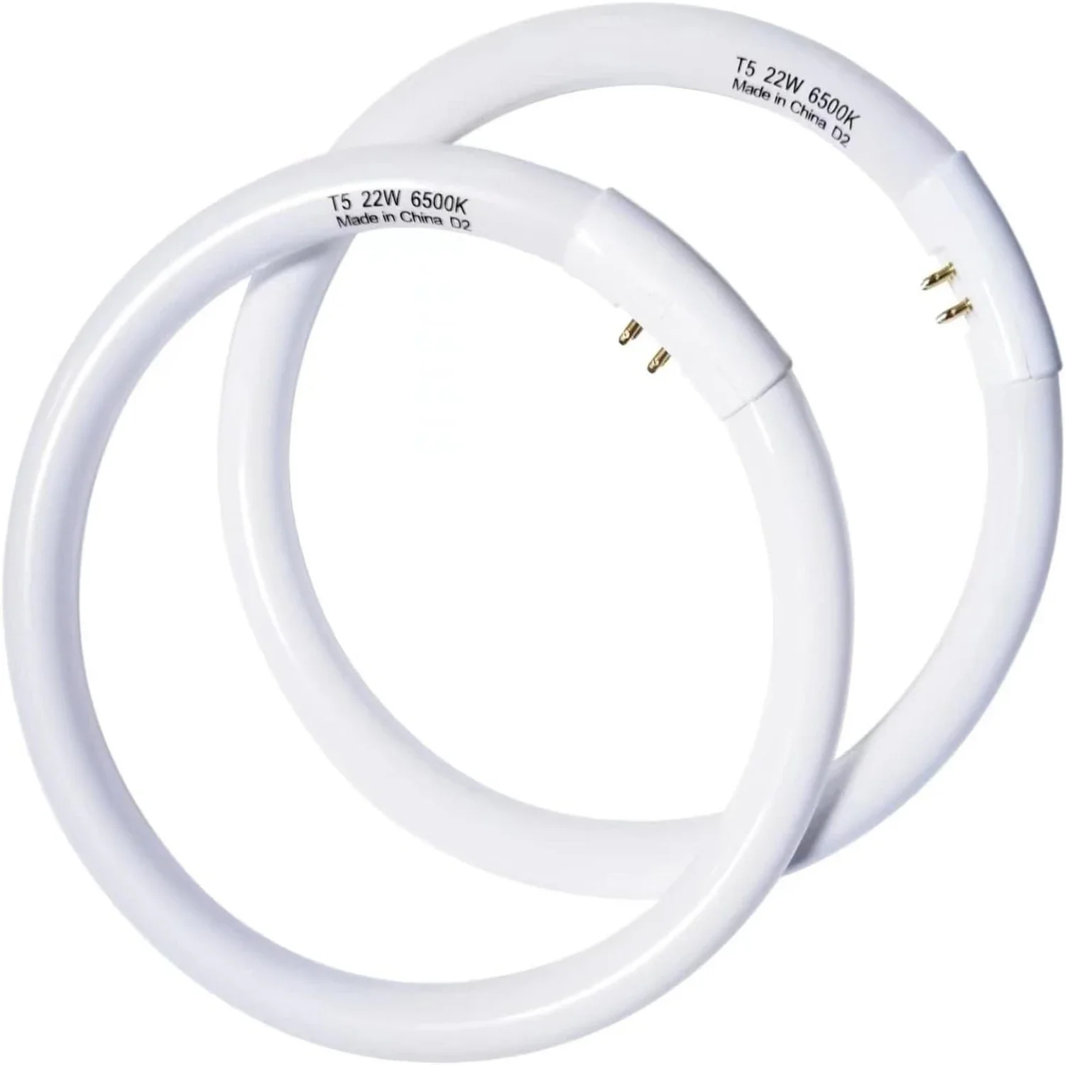 

2 шт. 7-дюймовая круглая лампа T5 — 22 Вт, 6500K FC22, совместимая с увеличительным косметическим светильником для макияжа Rialto