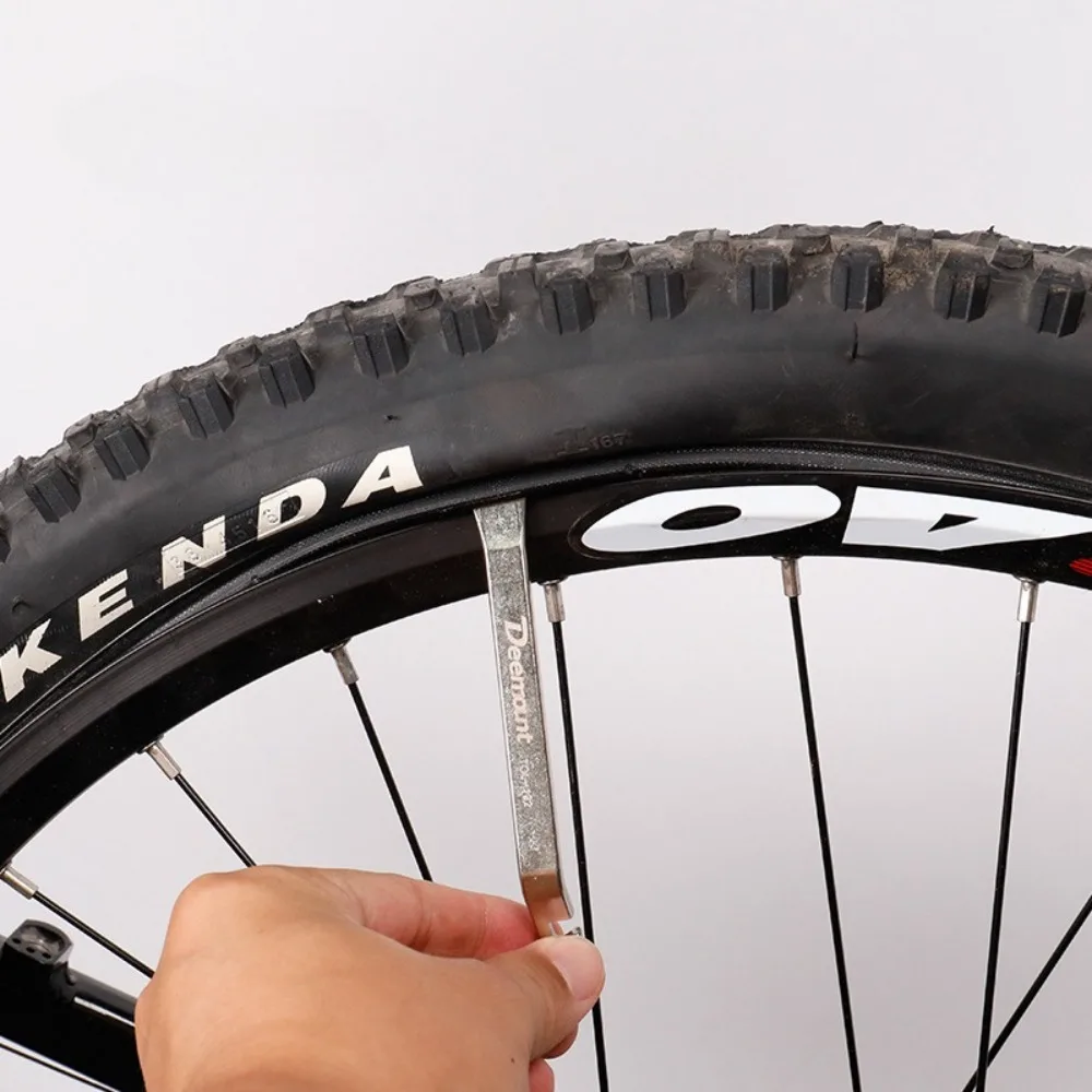 

1pc Bicycle Tyre Lever Tube Remover Tool Stainless Steel MTB Road Cycling Wheel Repair Tools Bike Tire Opener Crow Bar