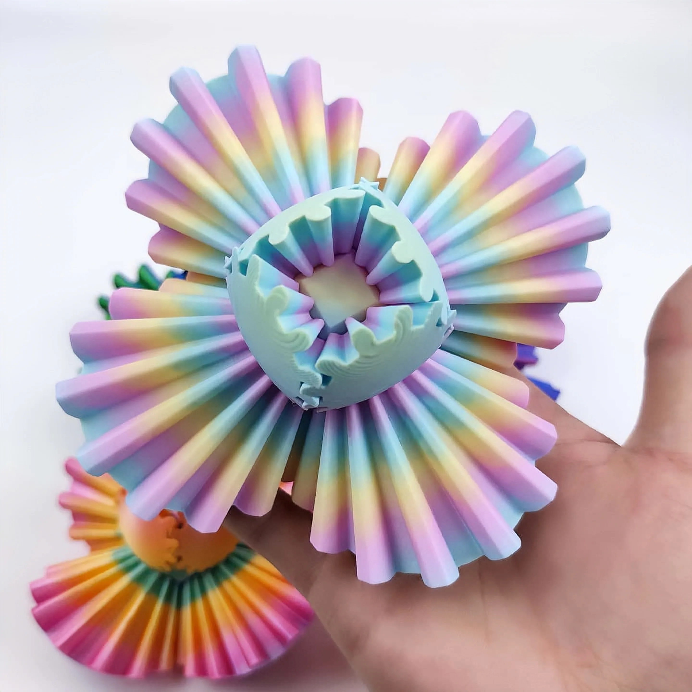 3D Printed Puzzle Gear, PLA En - 3D Printing Gears recension och pris