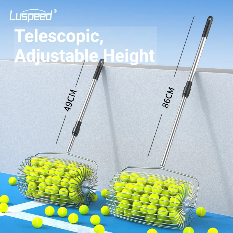 Luspeed Third-Generation Tennis Ball Picker, Retractable Ball Picker, Increased Capacity, Easy to Pick up Balls, Quick to Retrieve Balls view 6