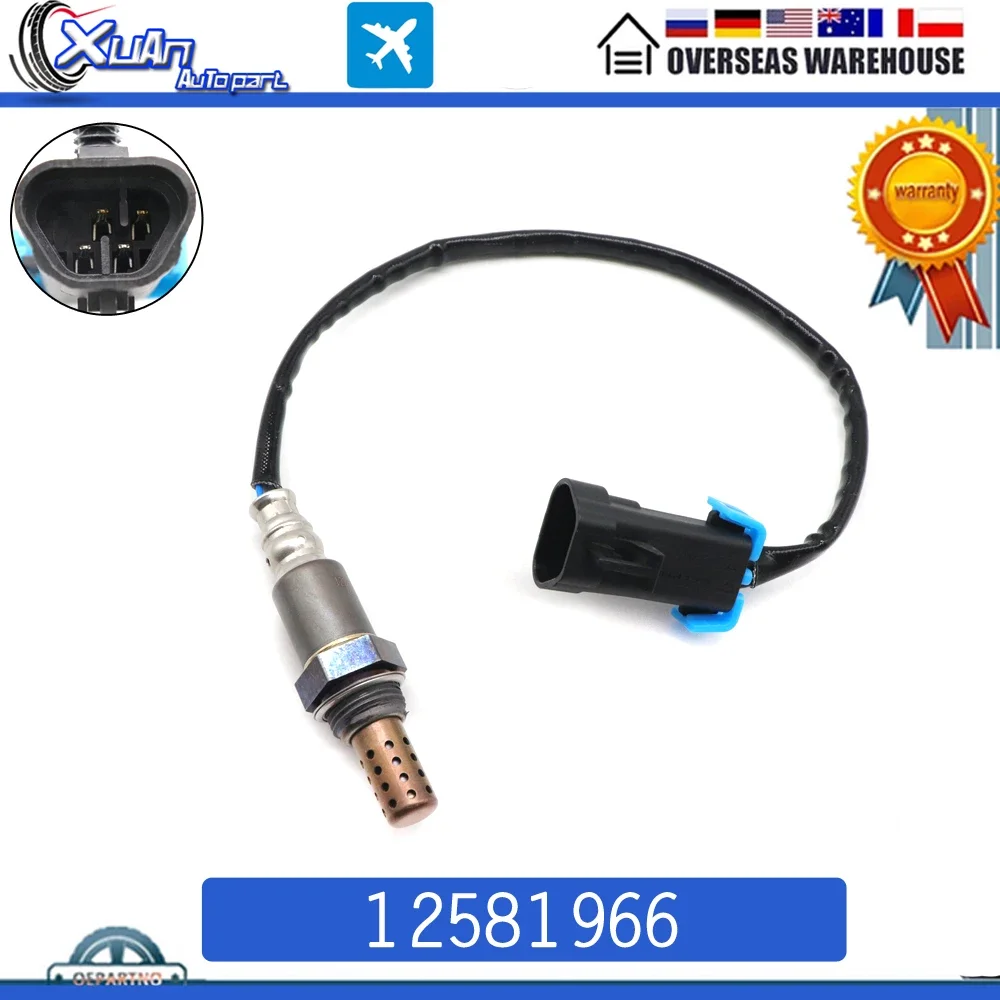 

12581966 Upstream Front Air Fuel Ratio Lambda O2 Oxygen Sensor for Chevrolet Corvette HHR 6.2L 6.0L 7.0L 2005-2013 234-4332