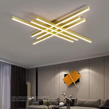 北歐家居裝飾沙龍臥室裝飾LED燈房間吸頂燈客廳室內照明吸頂燈 8 最佳銷售 家用吸頂燈 - №7