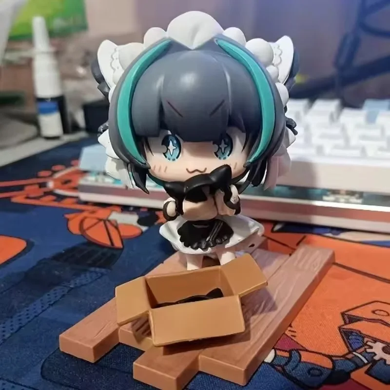 

Apex Juus Time Q Edition Cheshire Cat Stand Up Model Pendant Box Handmade Color Box Children'S Toys Birthday Gift Gifts Toy