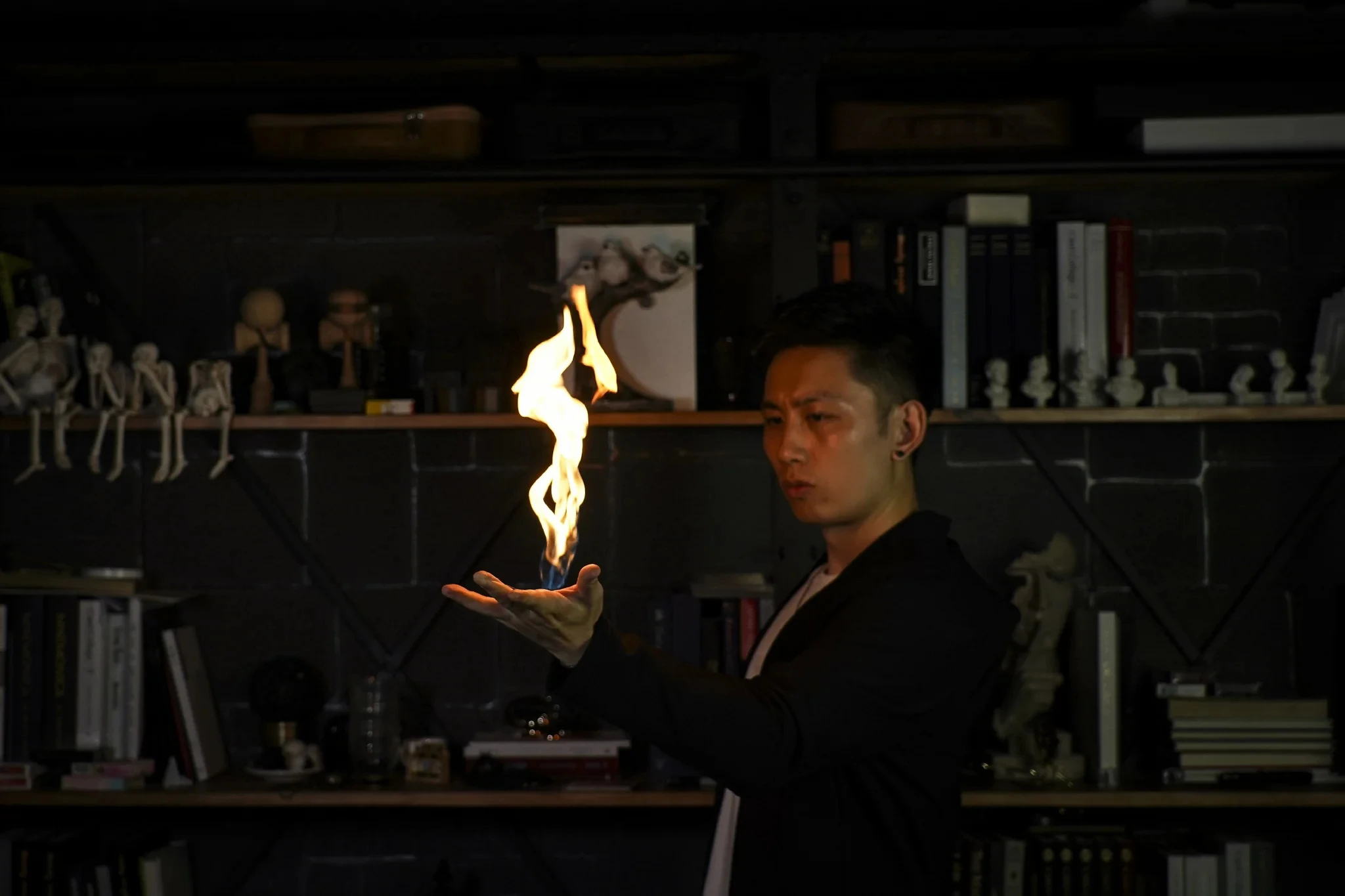 PYROMANIA BY TCC & COLIN Fire Magic Tricks Gimmick Accessories Props Fire Appearing Magia Professional Magician Stage Illusions