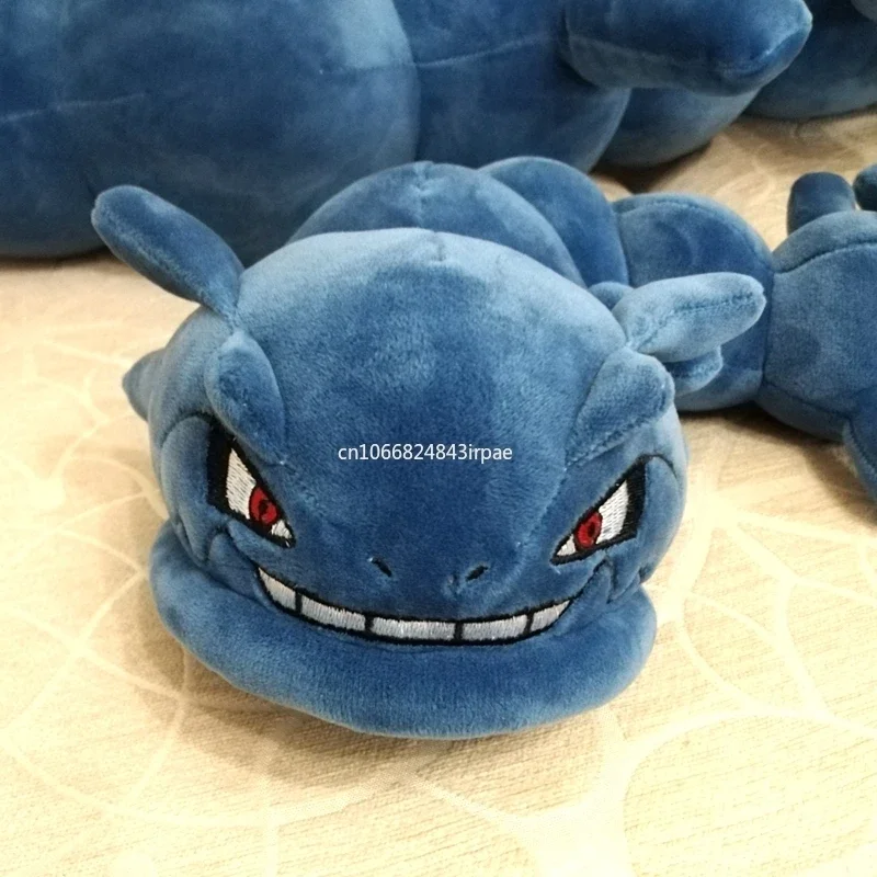 120cm Super Big Size Pokemon Plushies Steelix Animal Plushie Cartoon Soft Bendable Onix Stuffed Doll Children's Birthday Gifts