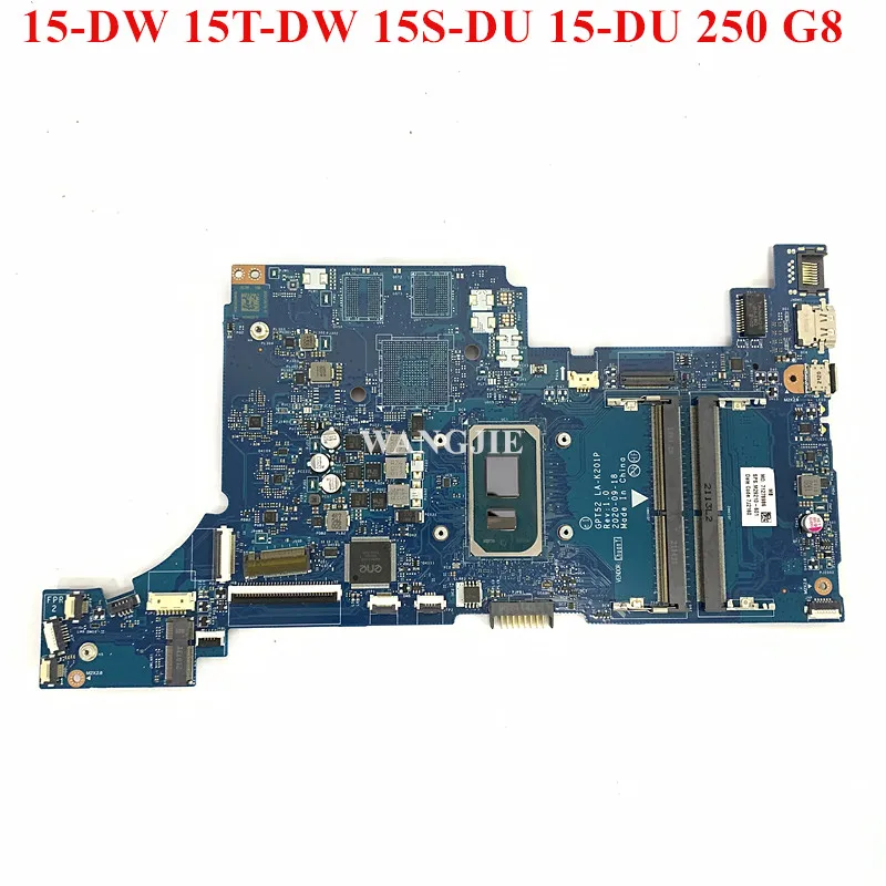 WANGJIE M30792-601 For HP 15-DW 15T-DW 15S-DU 15-DU 250 G8 Motherboard GPT52 LA-K201P M29208-601 M29209-601 M31110-601