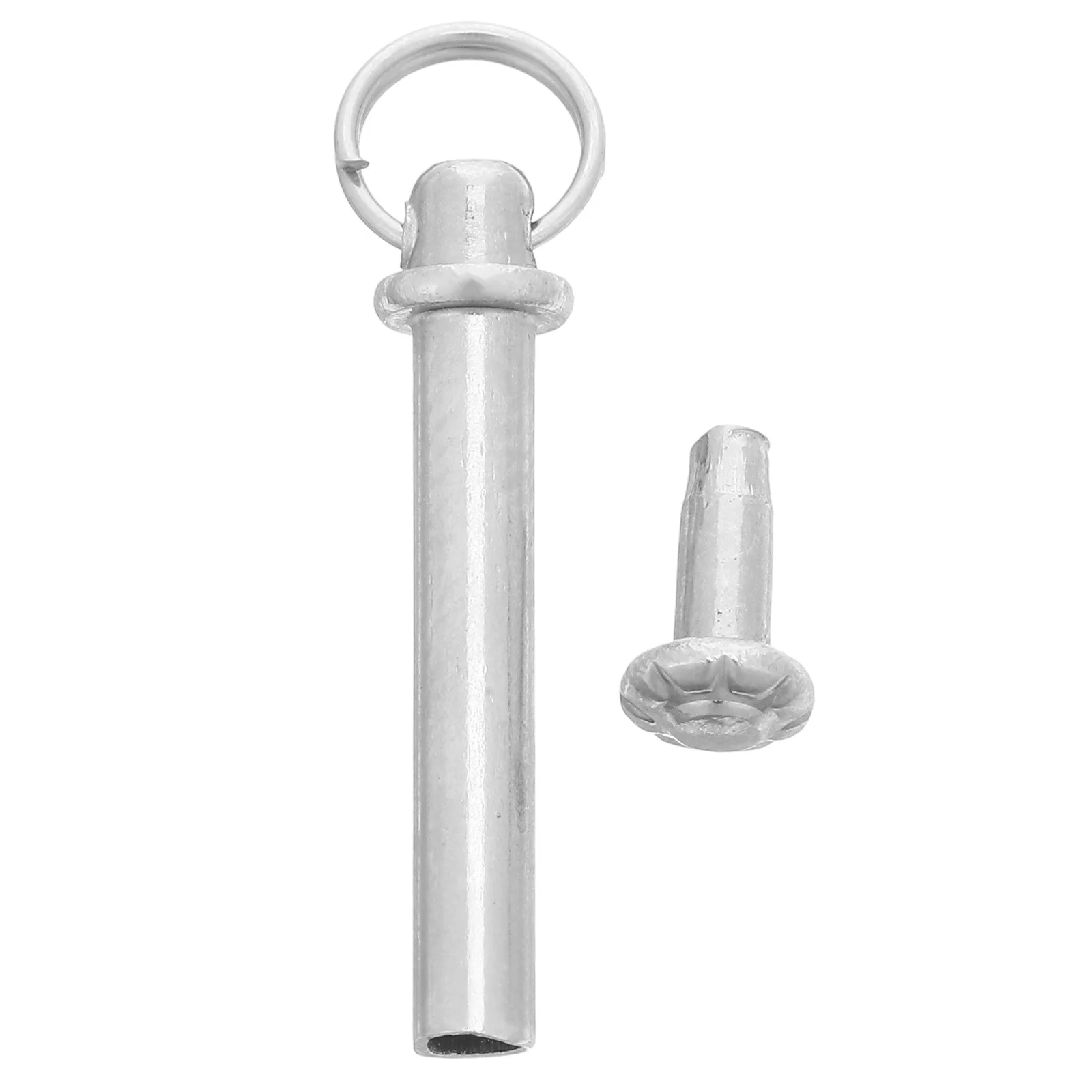 

6Pcs Fan Shaft Rivets 17-22mm Stainless Steel Nails and Nuts for Bamboo Dancing Foldable Handheld Fans Replacement Rivets