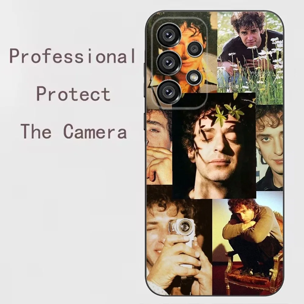 G-Gustavo Cerati Singer Phone Case For Samsung Galaxy A13,A21s,A22,A31,A32,A52,A53,A71,A80,A91 Soft Black Shell