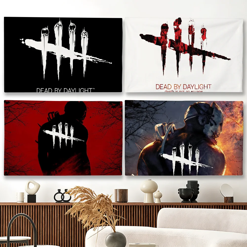 Game D-Dead by D-Daylight  flag Suitable For Party Club Outdoor Interior Wall Decoration Banner Fans Gift