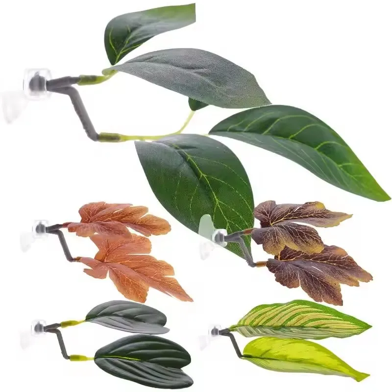 Beta Leaf Bed Artificial Fish Resting Leaf Fake Aquarium Plant Fish Tank Landscaping Leaf Floating rest Bed Leaves Hammock