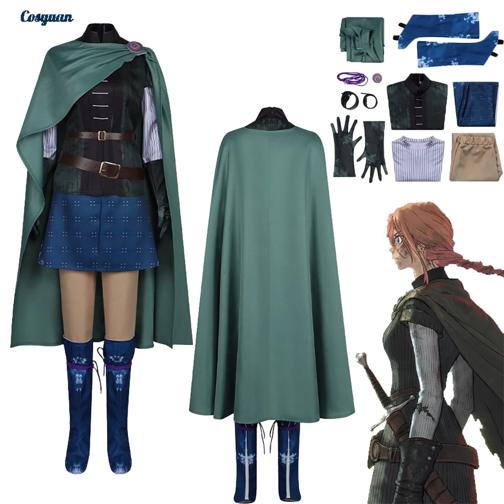 

2025 Anime Scarlet Cosplay Scarlet Top Pants Skirt Cloth Women Party Disguise Halloween Costume Carnival Roleplay Outfits Suits