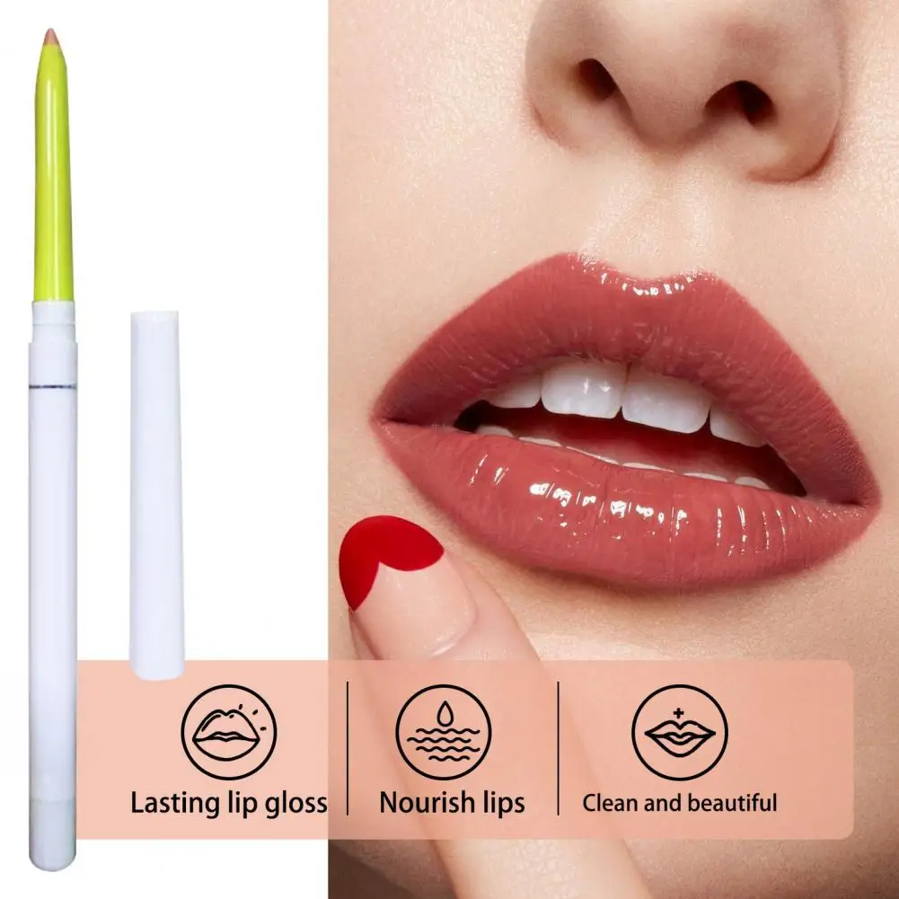 1/2 Pz 1G Liner per labbra carnoso invisibile idratante nutriente impermeabile donne rimpolpanti matita per labbra ragazze strumenti per il trucco delle labbra