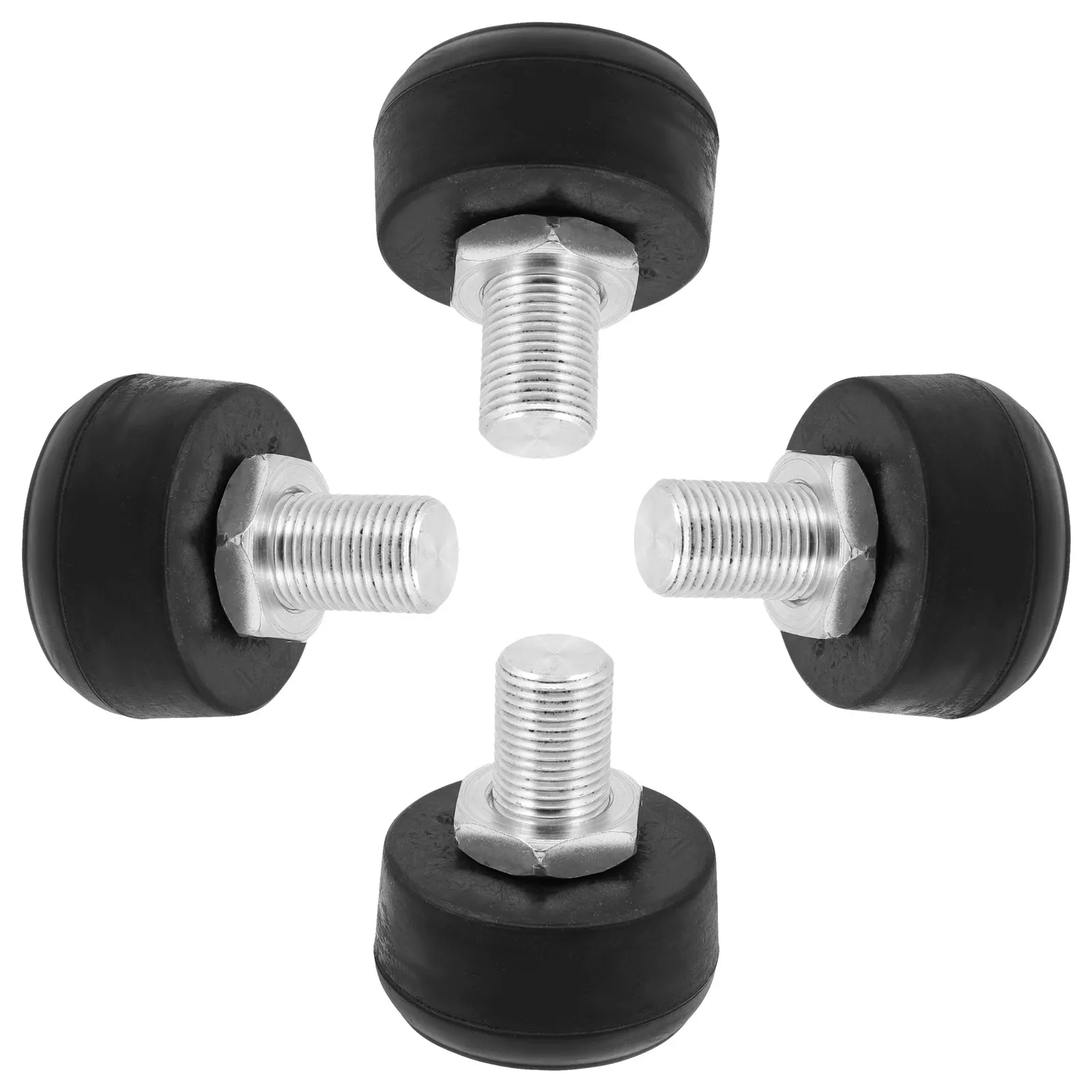 

Комплект из 4 резиновых тормозных колодок для роликовых коньков, износостойкие тормозные блоки для квад-коньков, для использования в помещении и на улице