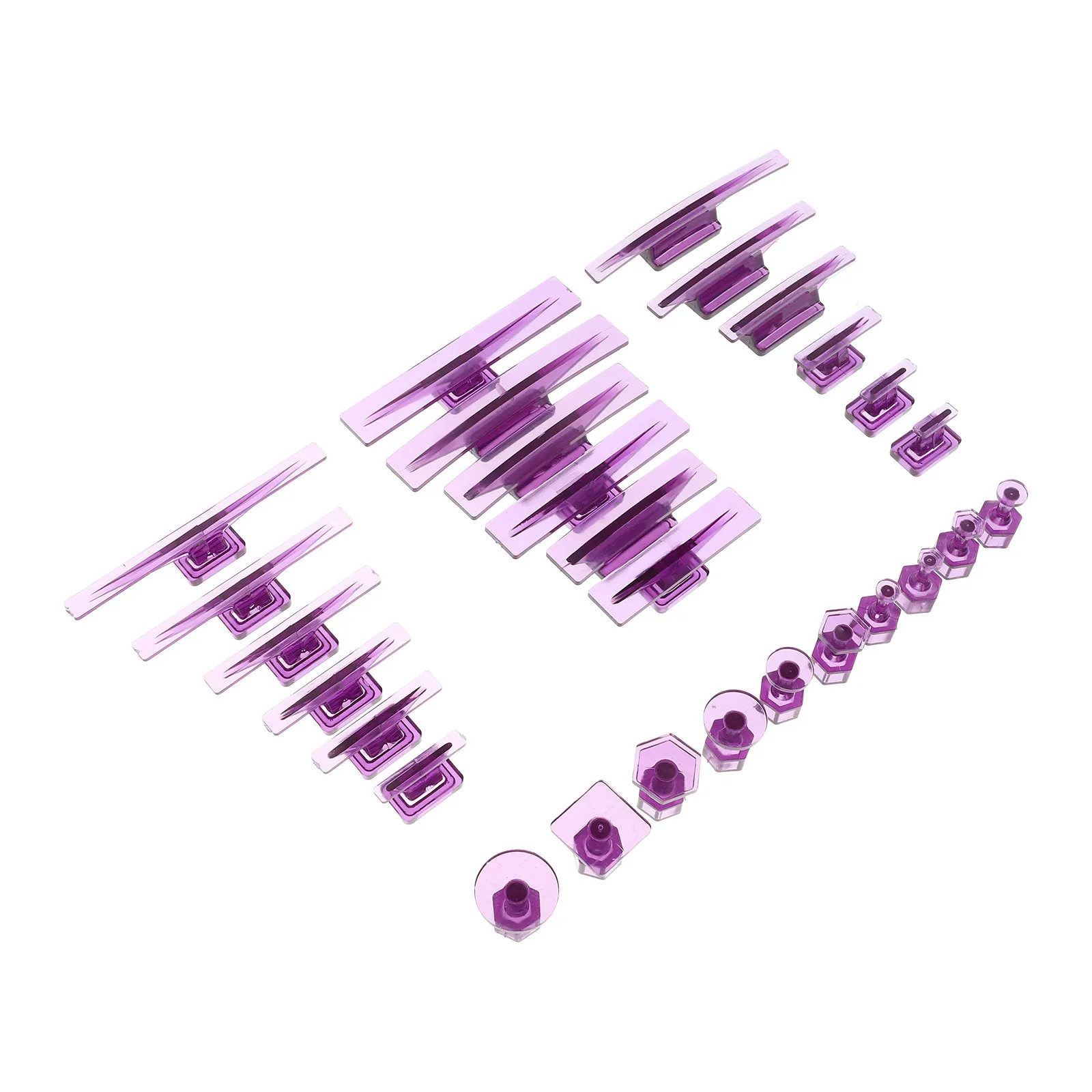 

28Pcs Dent Removal Puller Tabs Auto Body Repair Tool for Small to Medium Dents on Cars Refrigerators and Metal Surfaces Seamless