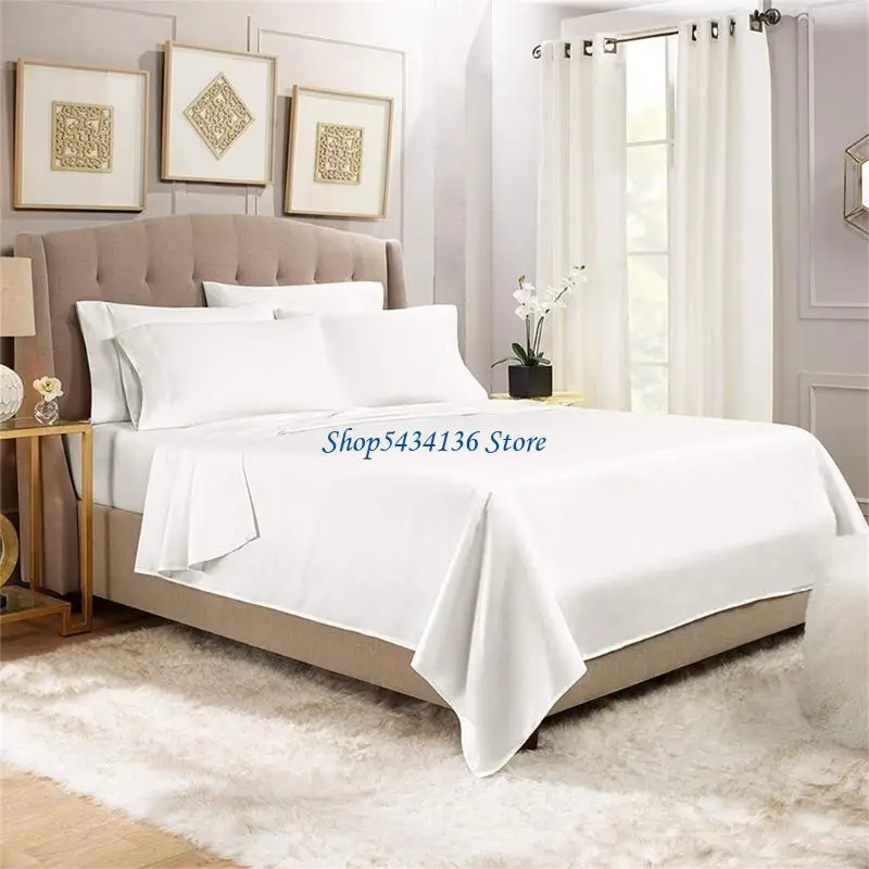 H7ED Set Of 2 Brusheds Microfiber Queen Pillowcases WrinkleFree Envelope