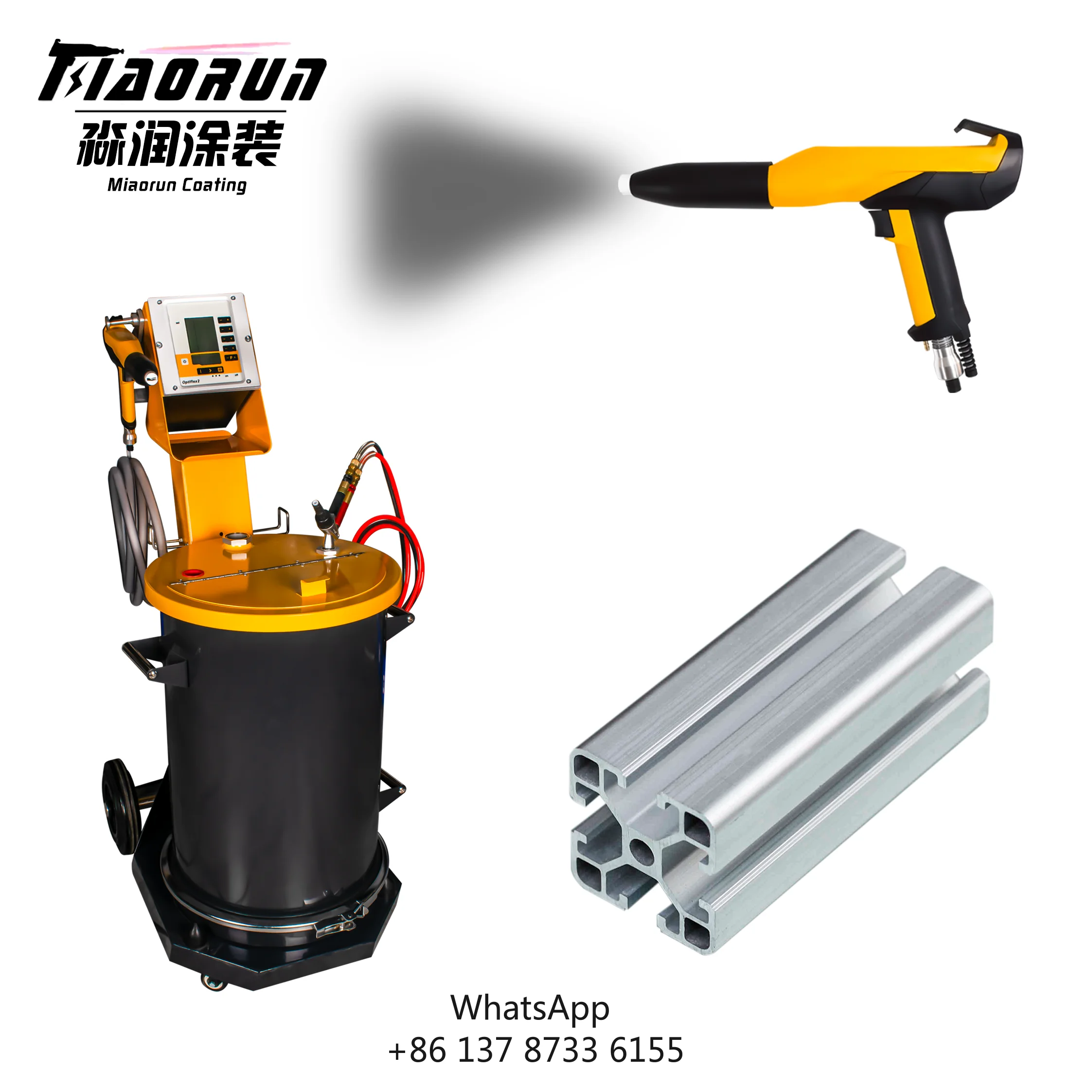 Aluminum Profile Powder Coating Machine Powder Spray Gun Spraying Industrial Machinery