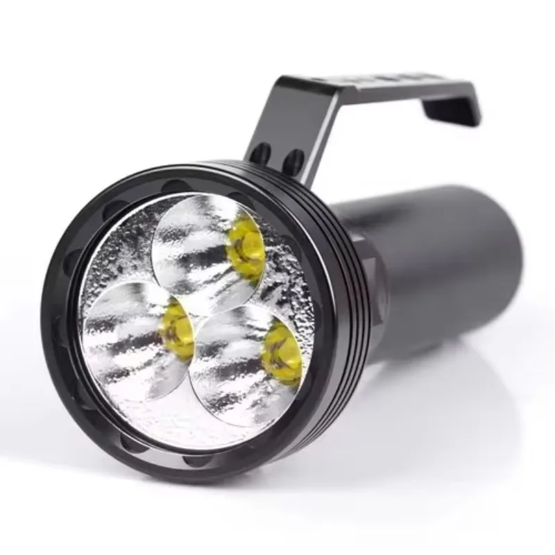 

JKGW168 High Power LED Dive Flashlight Aviation Grade Aluminum Durable Waterproof Long Endurance IP68 Small Size Hot Sale