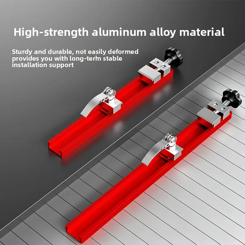 

Adjustable Cutting Machine Positioning Backer Base Positioning Artifact Margin Adjustable Punching Baseplate Woodworking Panel