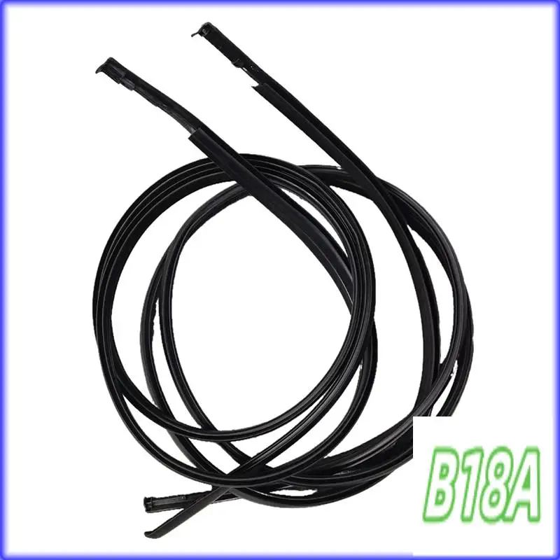 

H5-1 Pair Car Roof Drip Strips Seal Strips Roof Water Strips 75551-0C080 75552-0C080 For Toyota Sequoia 2007-2021